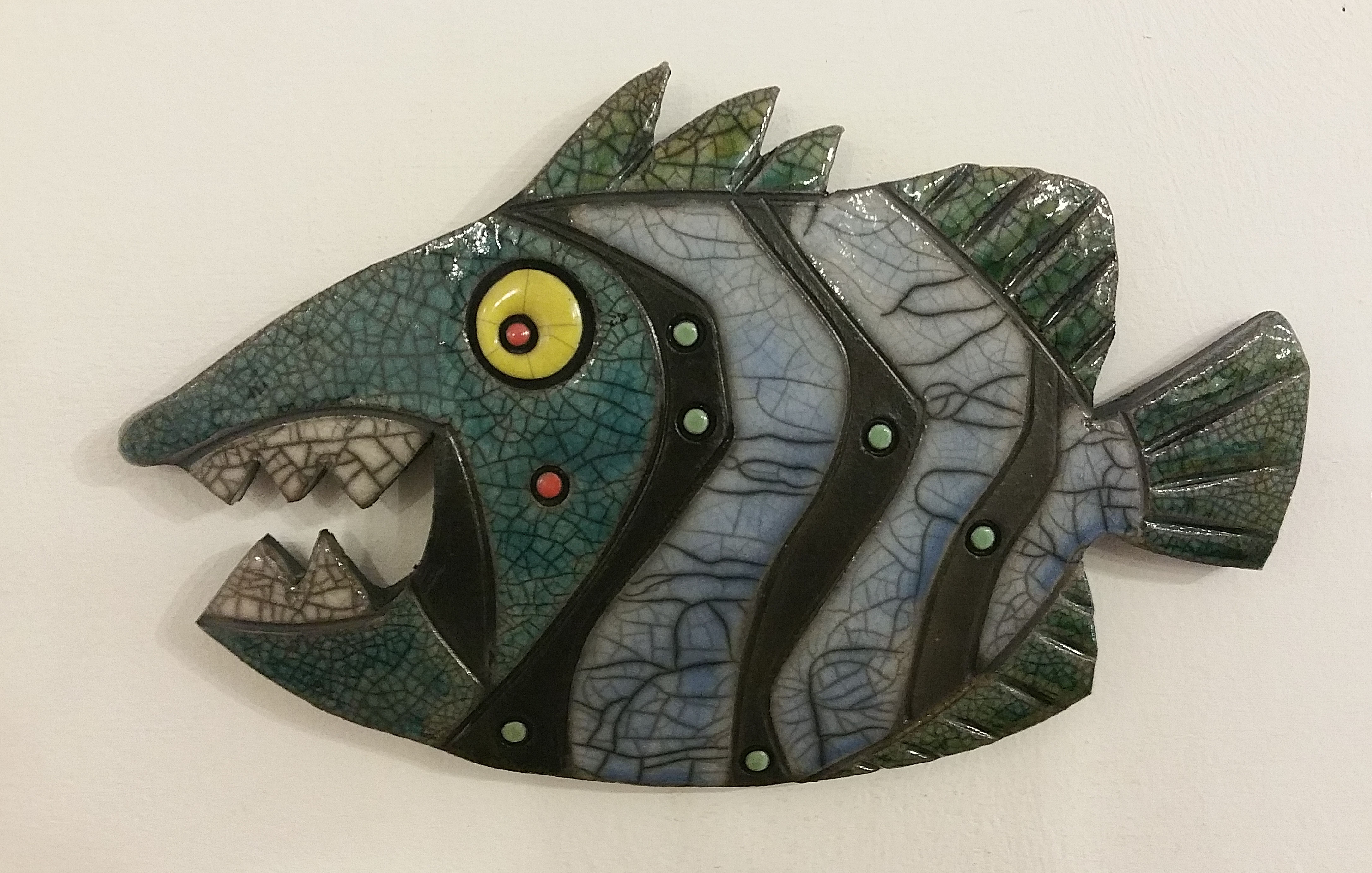 'Angry Fish IV' by artist Julian Smith
